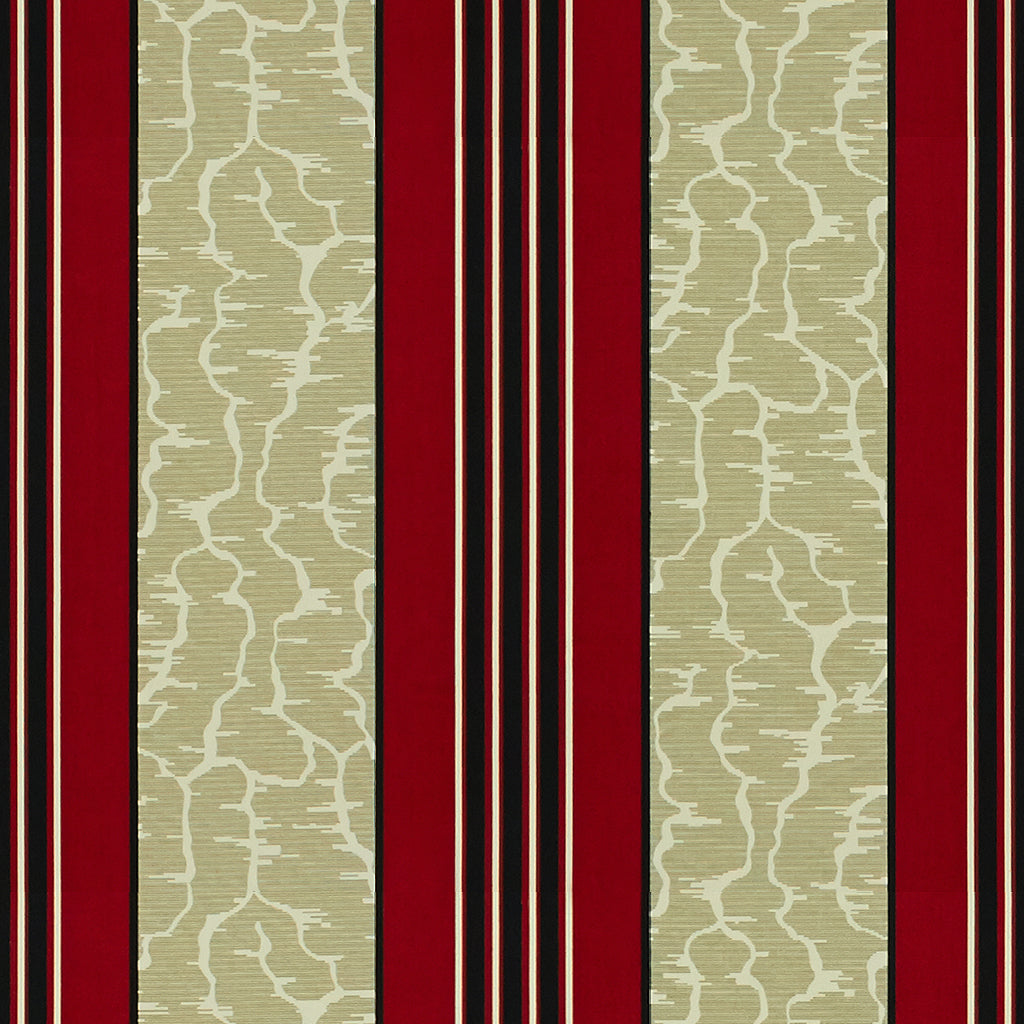Castiglione - Red - Brunschwig & Fils Fabric