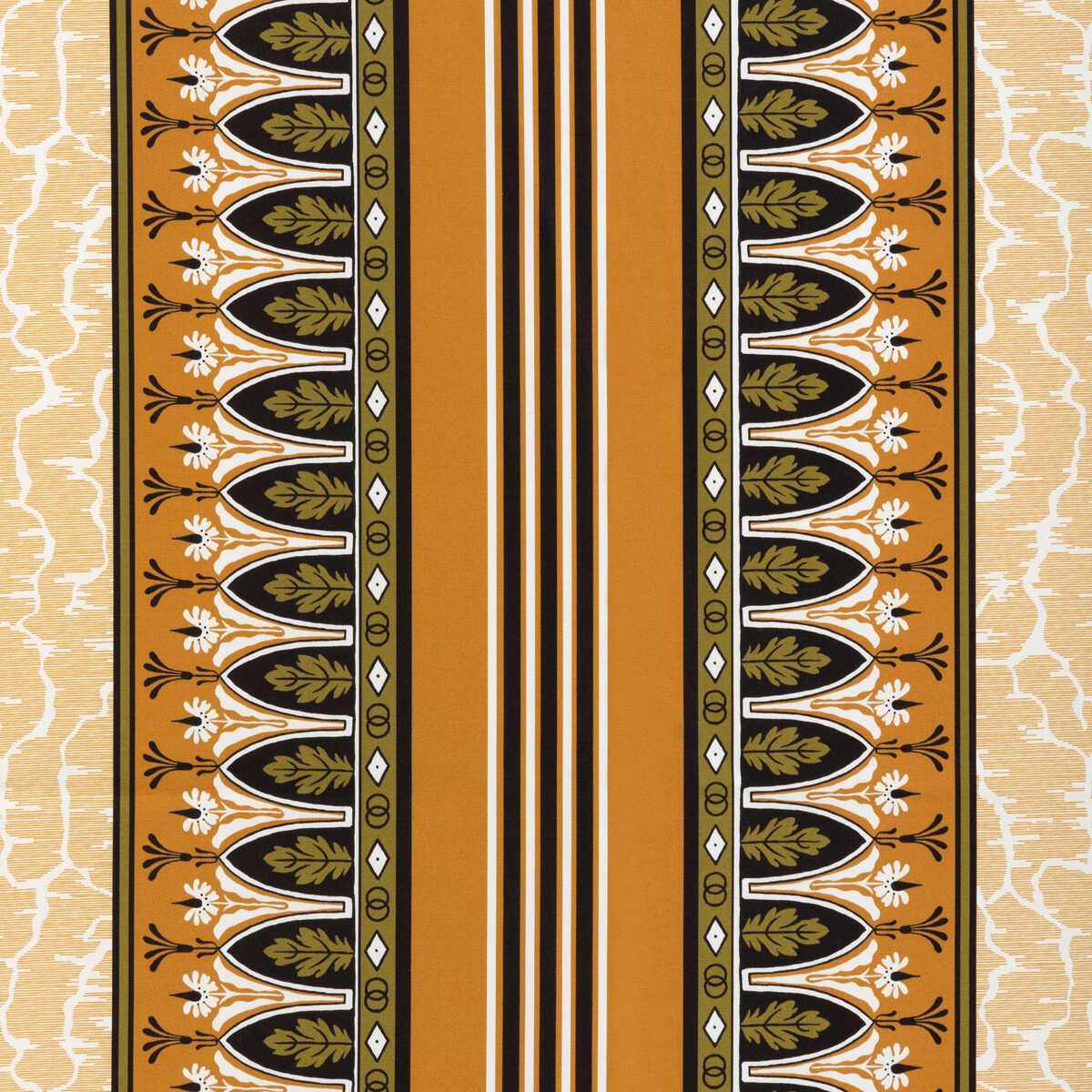 Lola Montez - Khaki/Mustard - BRUNSCHWIG & FILS Fabric
