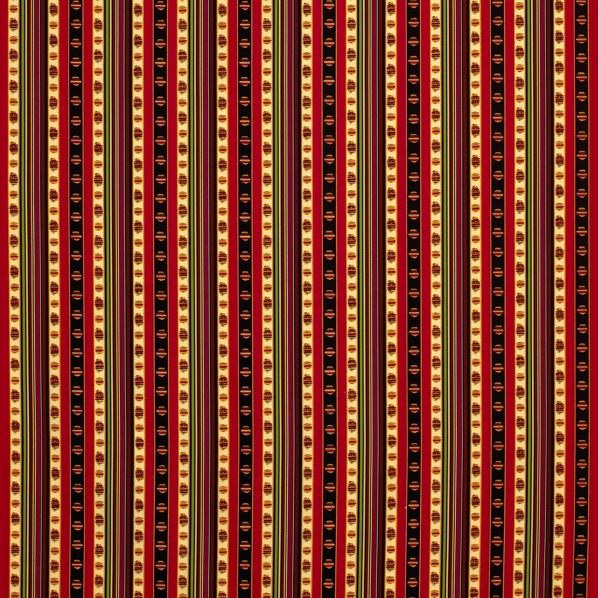 Rayure Percale - Rouge - Brunschwig & Fils Fabric
