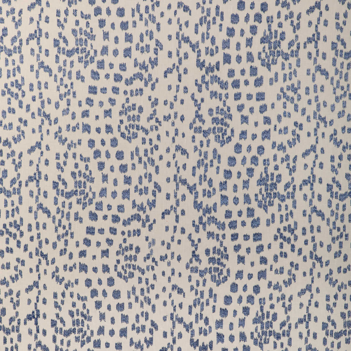 Les Touches Emb - Canton Blue - BRUNSCHWIG & FILS Fabric