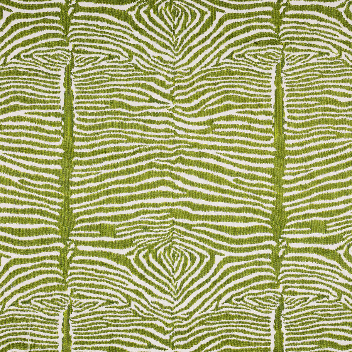 Le Zebre Emb - Leaf - BRUNSCHWIG & FILS Fabric