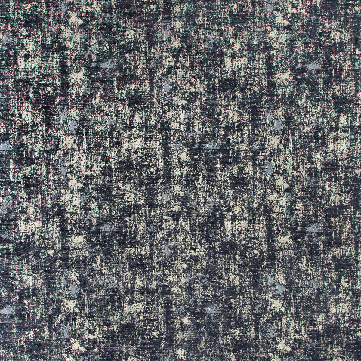 Les Ecorces Woven - Navy - BRUNSCHWIG & FILS Tela