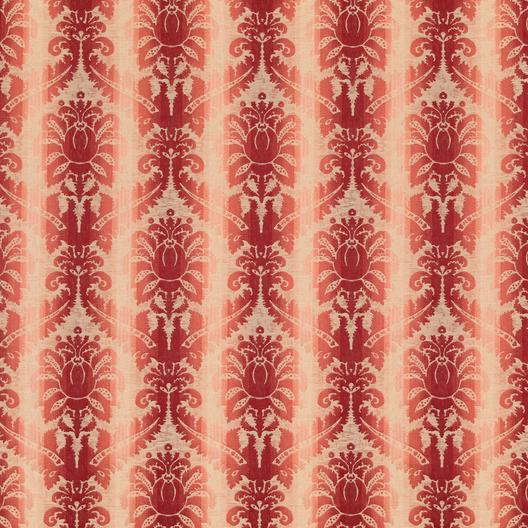Poivre Damask - Red - Brunschwig & Fils Fabric