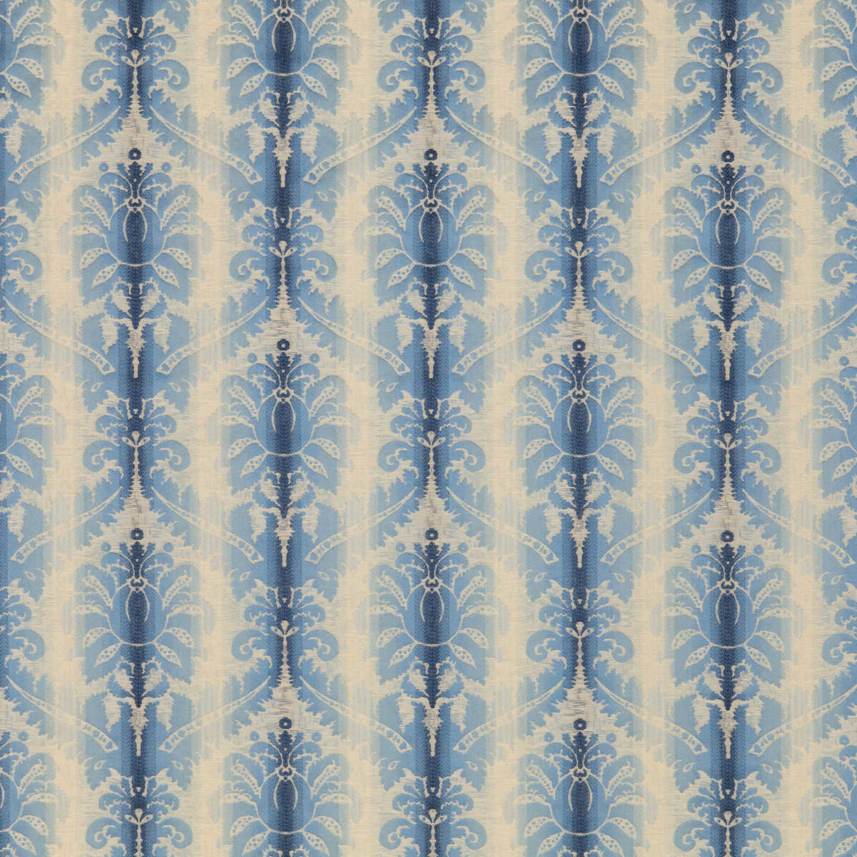 Poivre Damask - Indigo/Sky