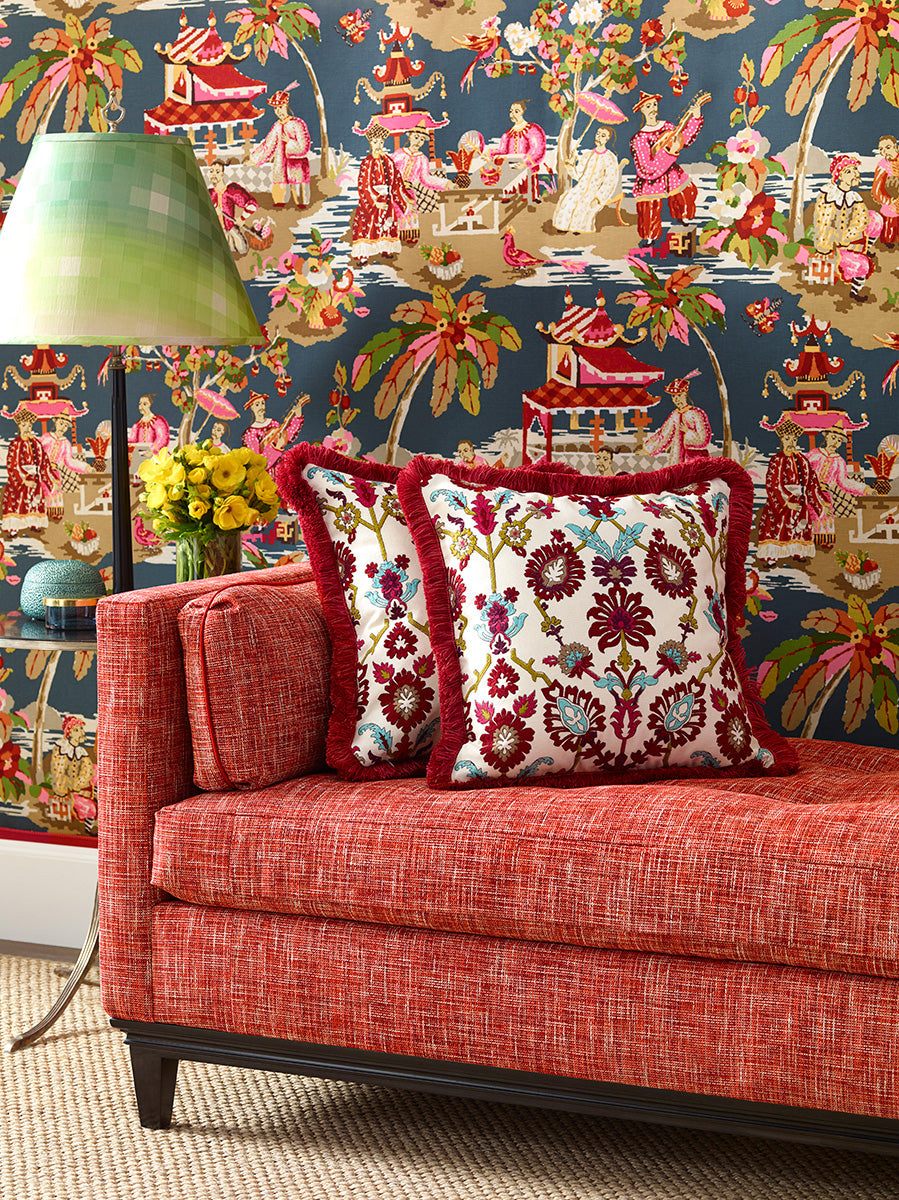 Temae Texture - Leaf - Brunschwig & Fils Fabric