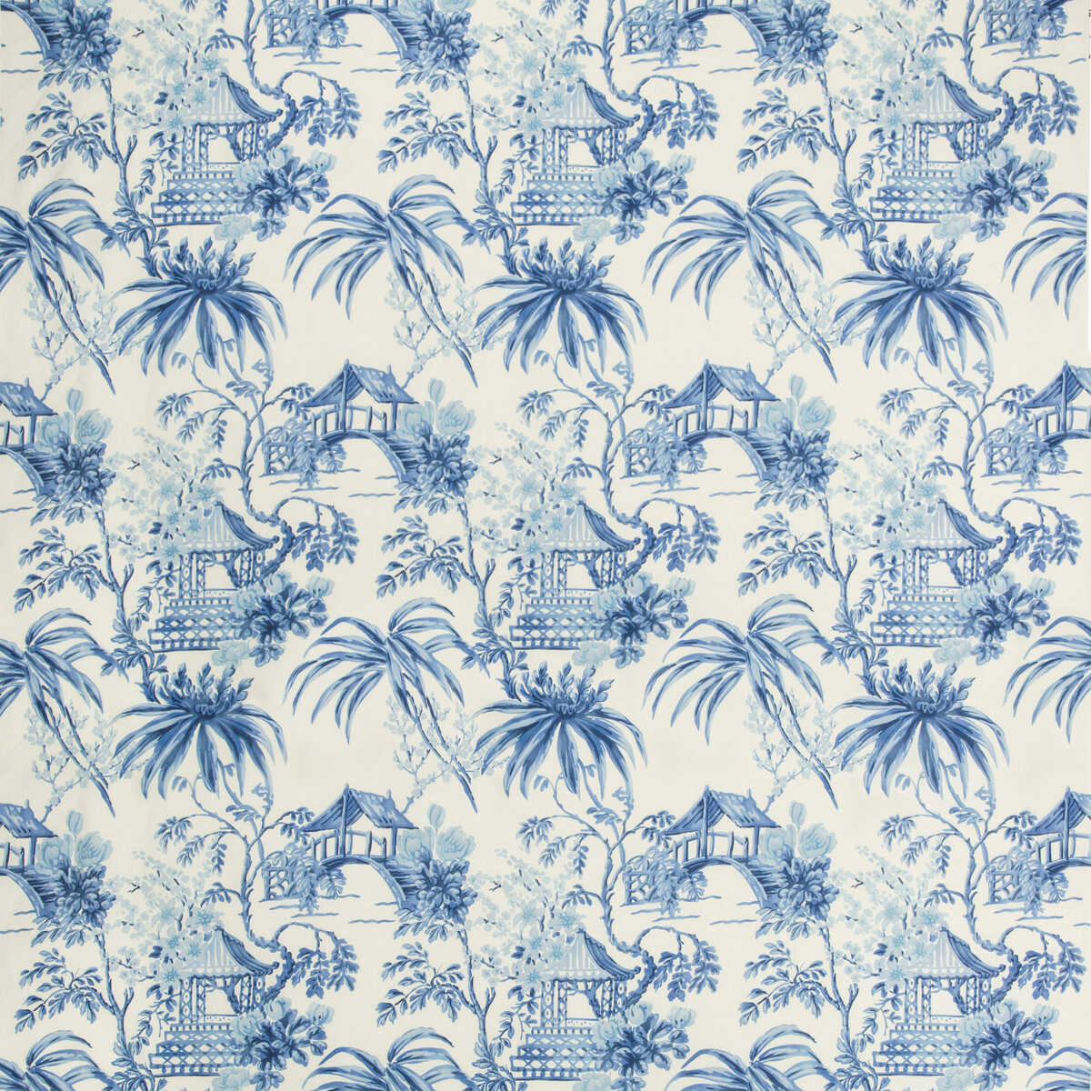 Tongli Print - Porcelain - BRUNSCHWIG & FILS Tela