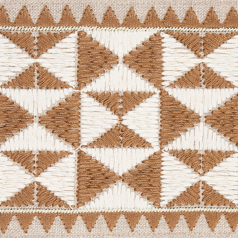 ZULMA-EMBROIDERED-TAPE-SAND-SCHUMACHER-80192 - Schumacher Trim