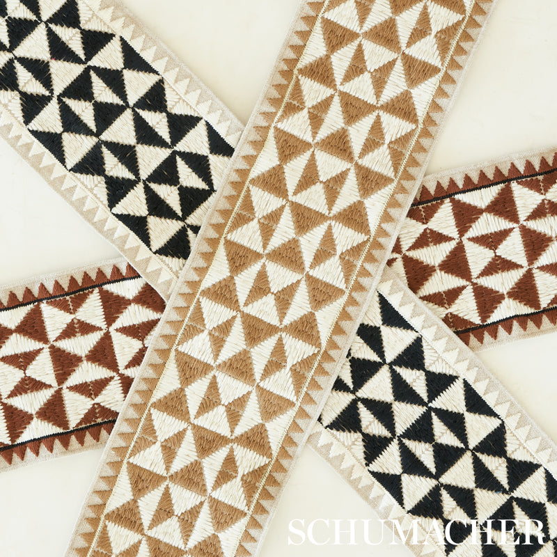 ZULMA-EMBROIDERED-TAPE-SAND-SCHUMACHER-80192 - Schumacher Trim
