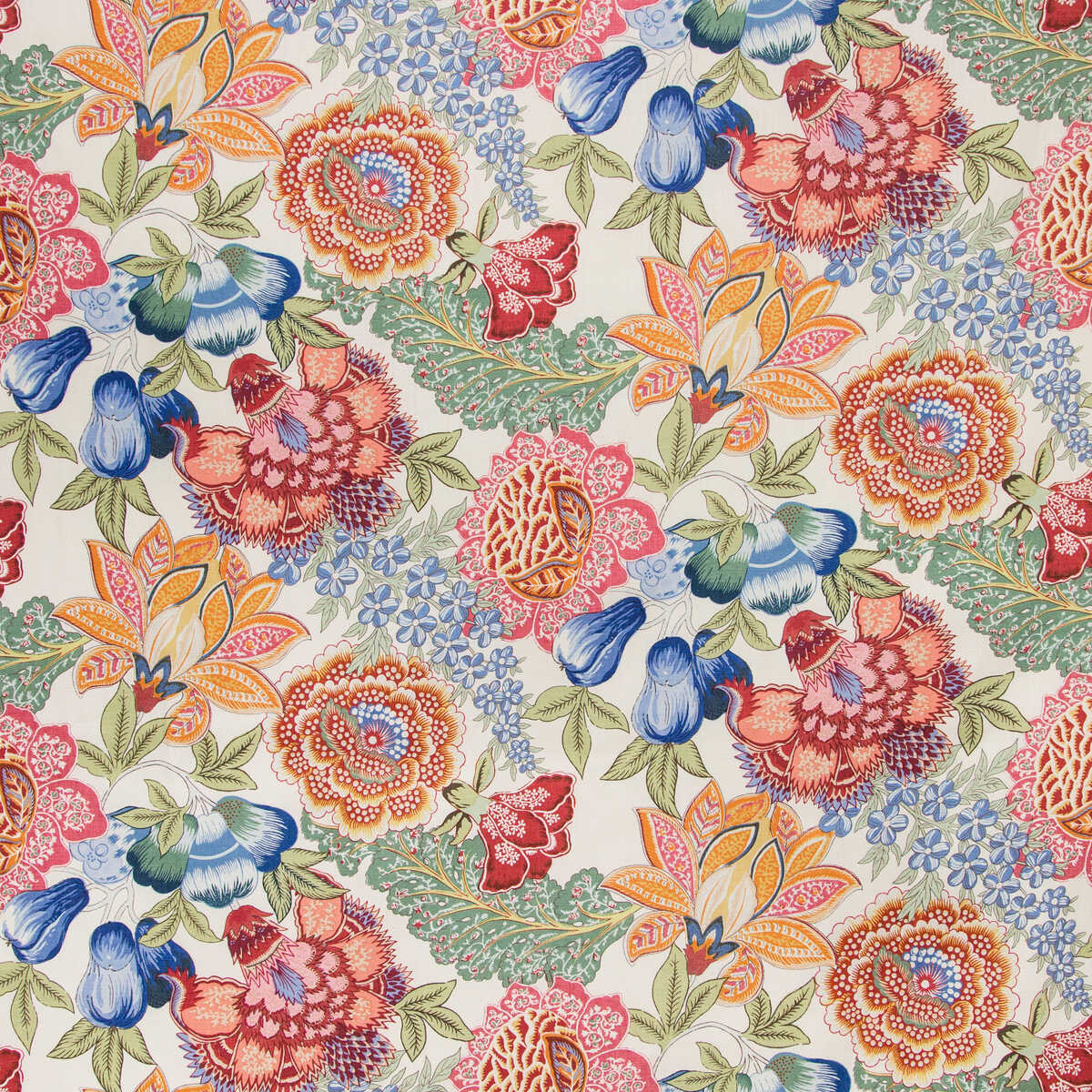 Karabali Print - Jewel - BRUNSCHWIG & FILS Tela