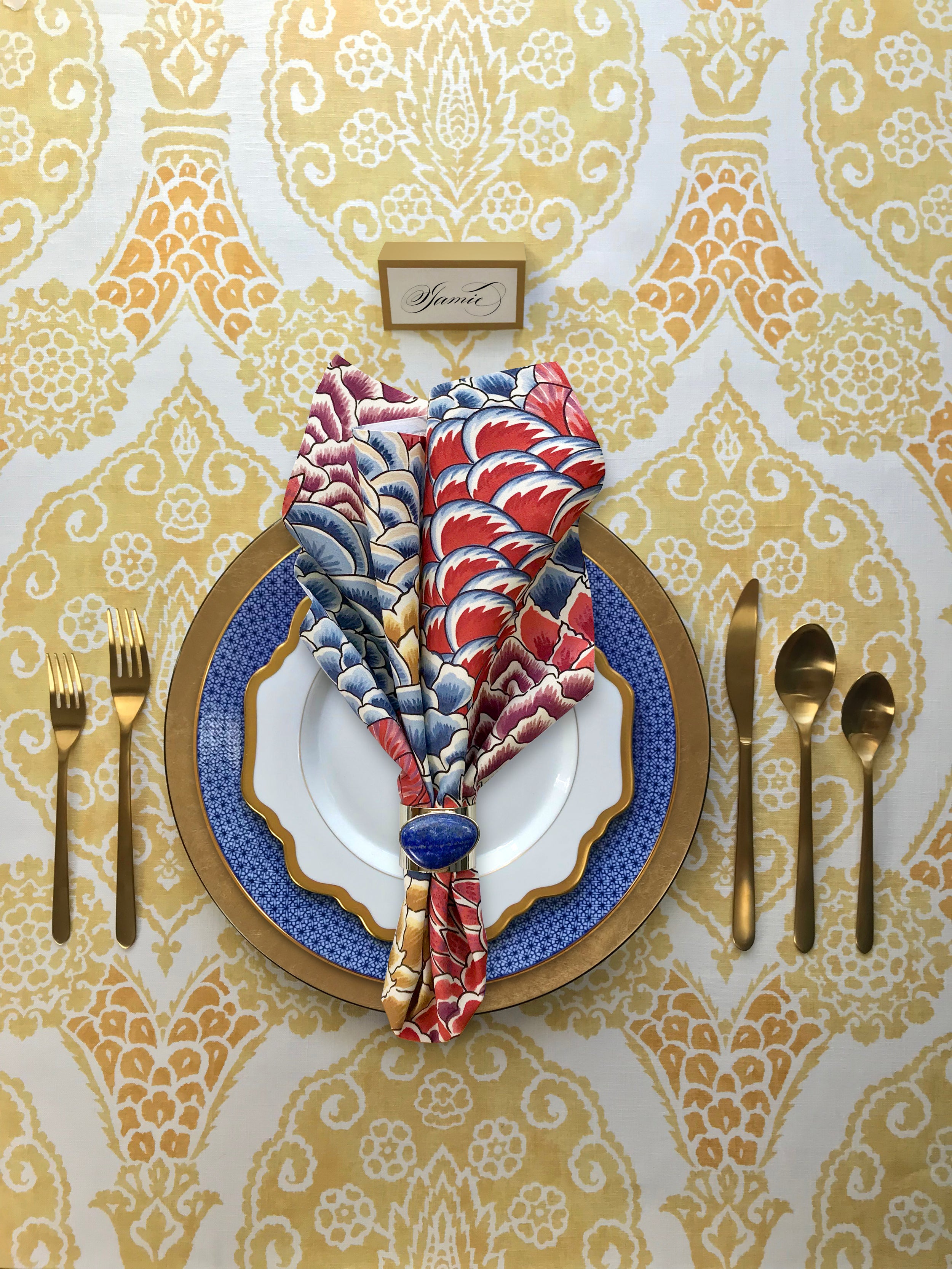 Sufera Print - Canary - Brunschwig & Fils Fabric