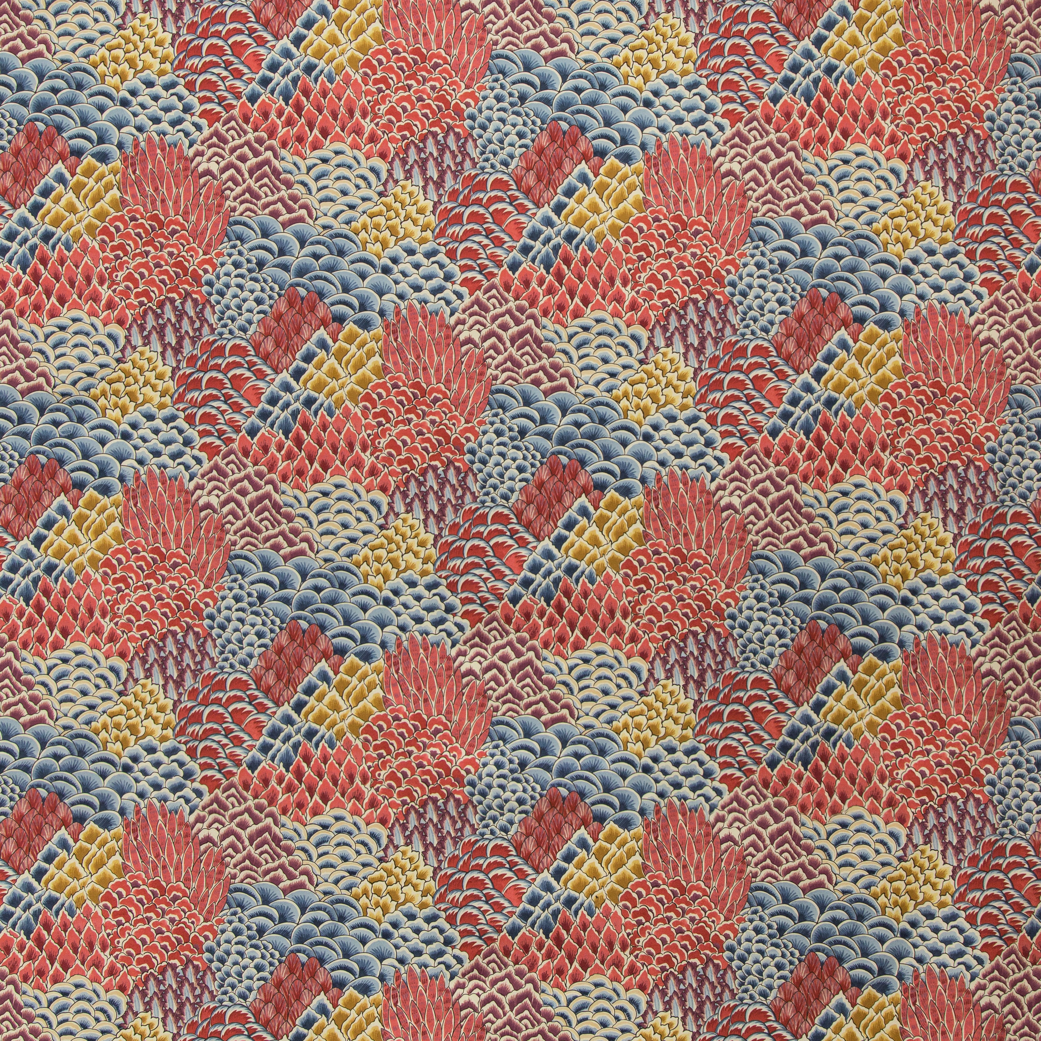 Katibi Print - Multi - Brunschwig & Fils Fabric