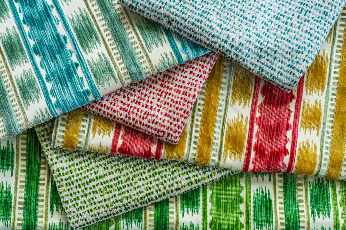 De Blois Velvet - Aqua - BRUNSCHWIG & FILS Tela