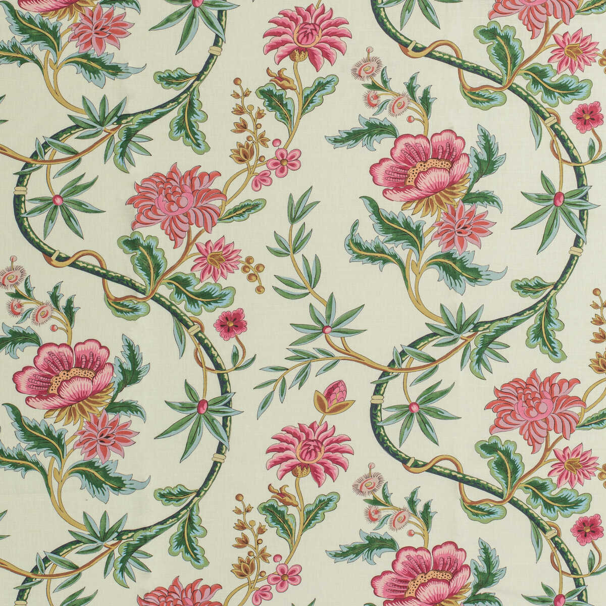 Veronique Print - Jewel - BRUNSCHWIG & FILS Tela
