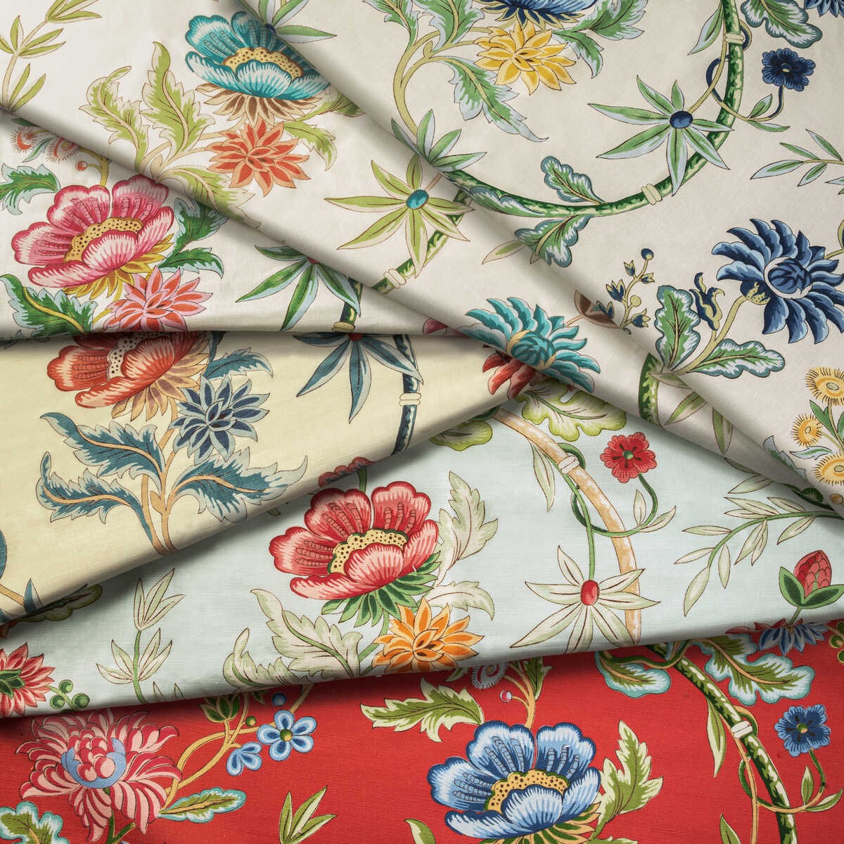 Veronique Print - Delft - BRUNSCHWIG & FILS Tela