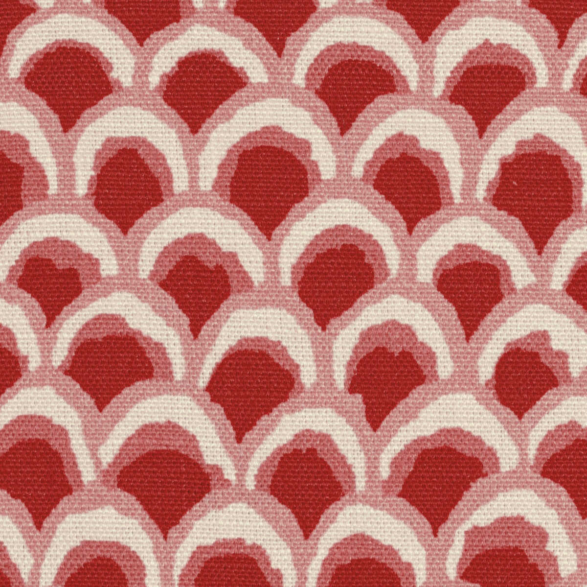 Pave Ii Print - Red - BRUNSCHWIG & FILS Tela