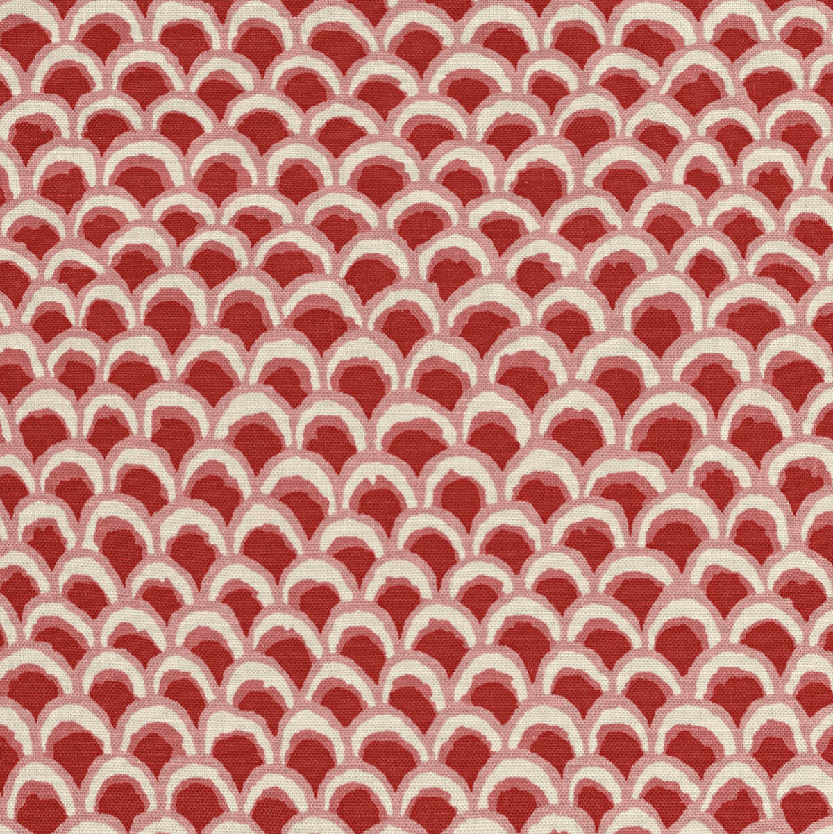 Pave Ii Print - Red - BRUNSCHWIG & FILS Tela