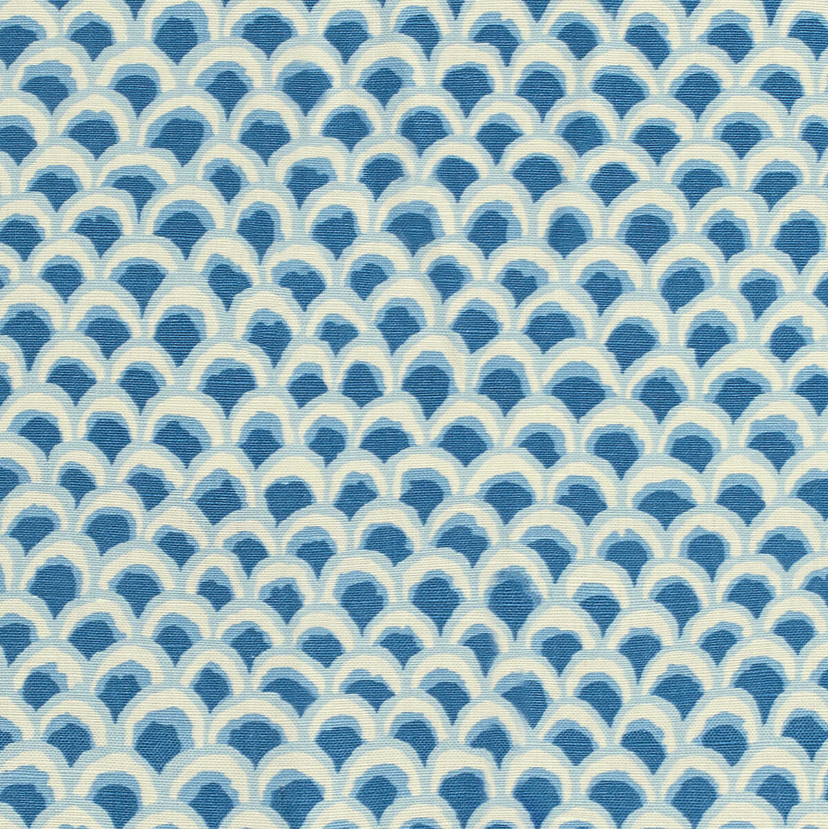 Pave Ii Print - Blue - BRUNSCHWIG & FILS Tela