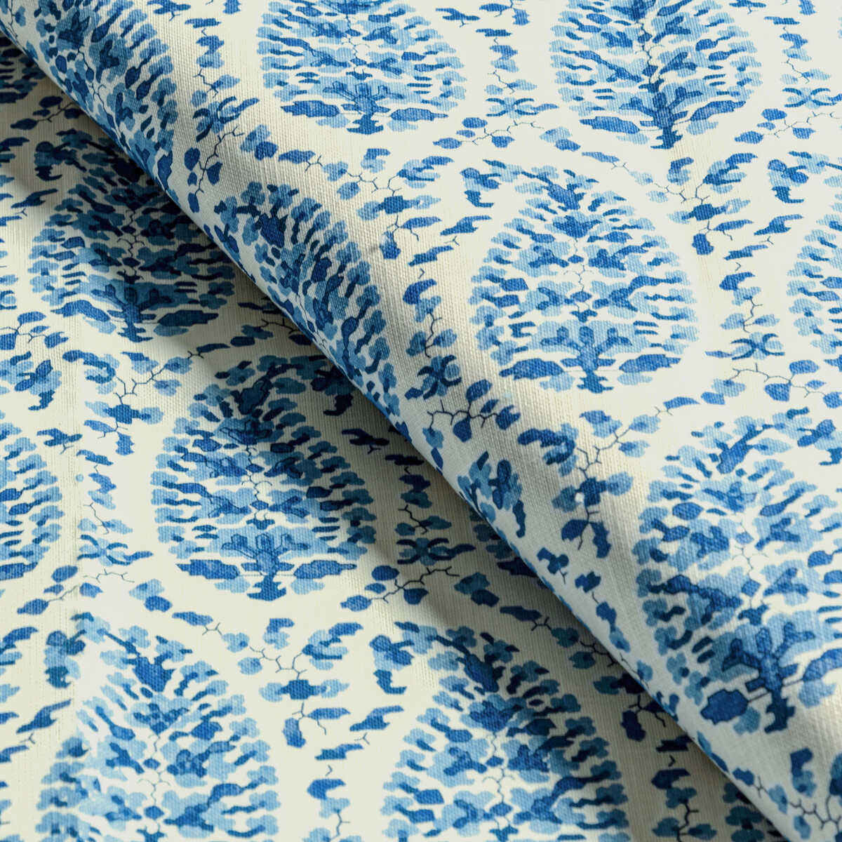 Rougier Print - Blue - BRUNSCHWIG & FILS Tela