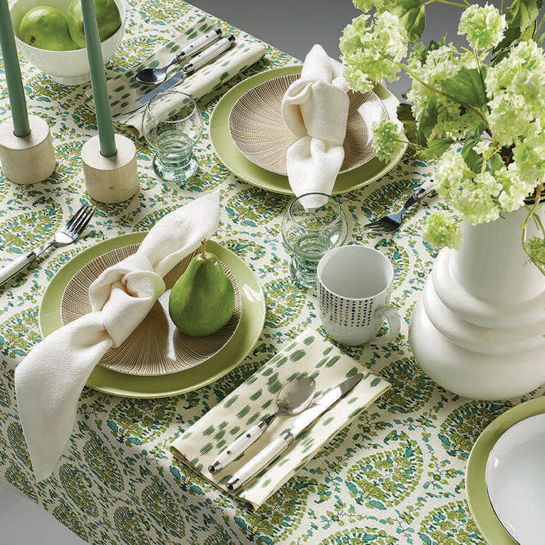 Les Touches Ii - Green - BRUNSCHWIG & FILS Tela