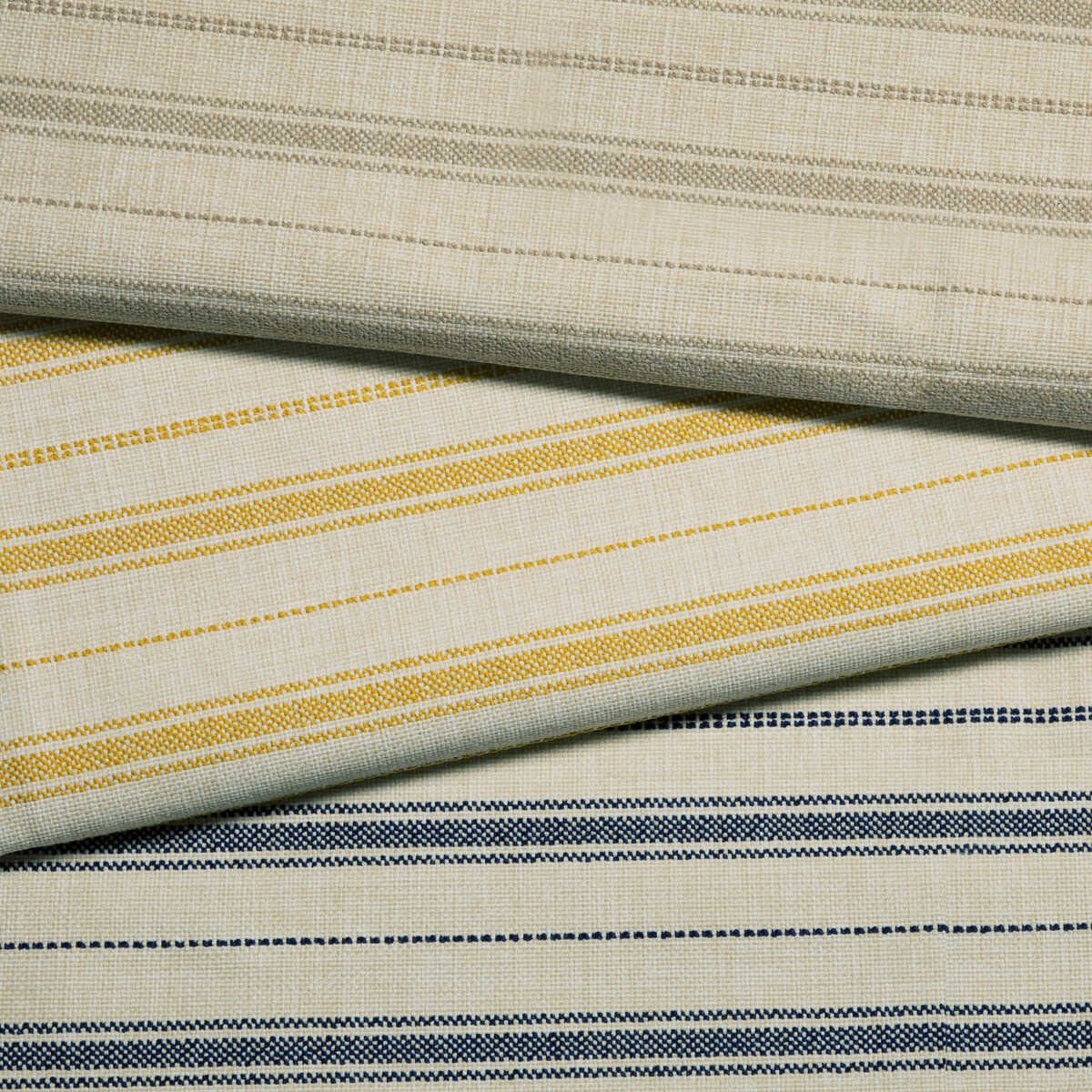 Montpezat Stripe - Gold - BRUNSCHWIG & FILS Tela