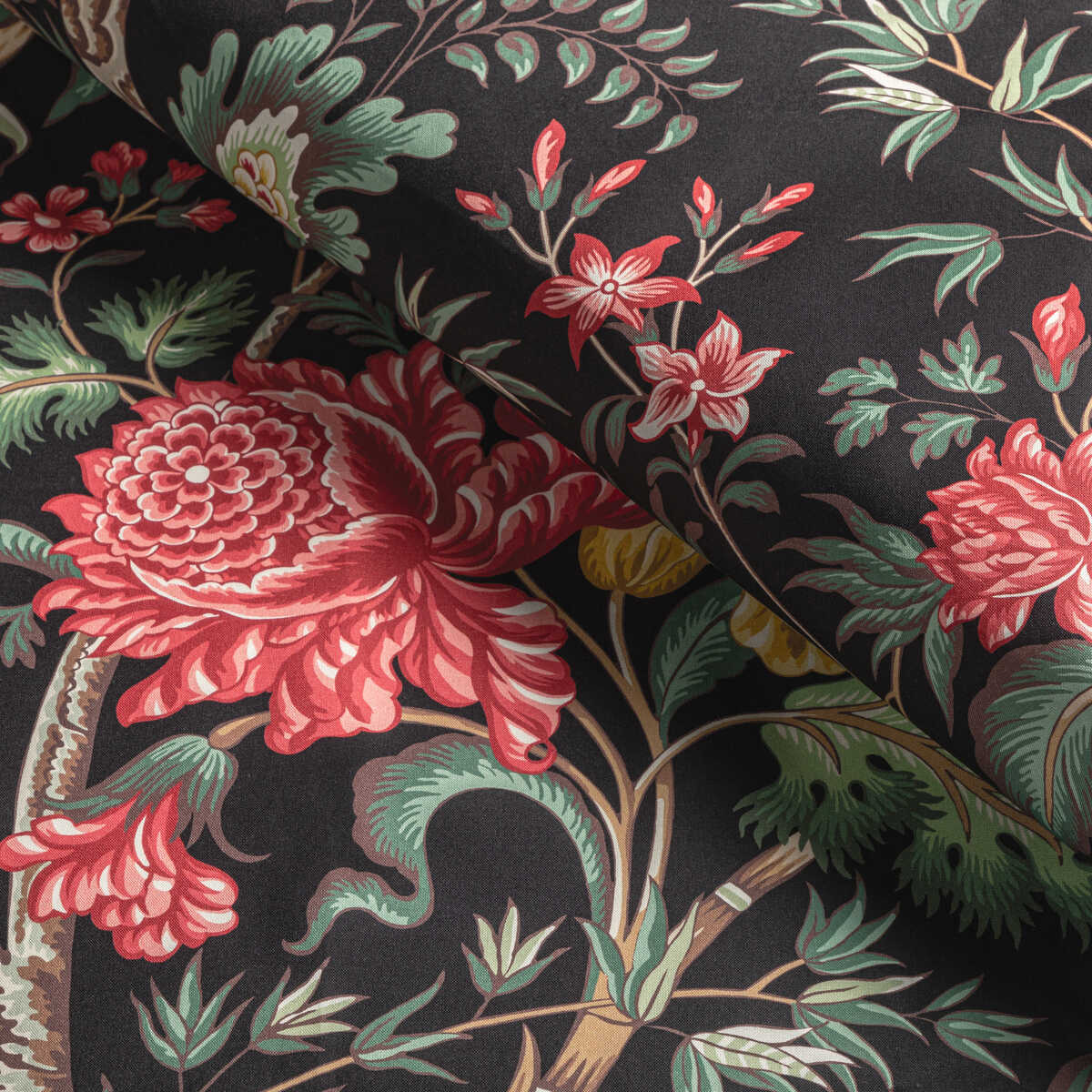 Luberon Print - Noir/Multi - BRUNSCHWIG & FILS Fabric