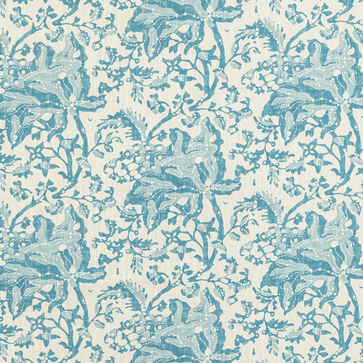 Weymouth Print - Aqua