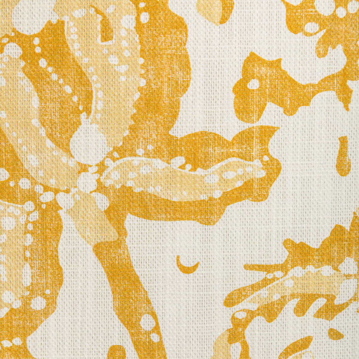 Weymouth Print - Canary - BRUNSCHWIG & FILS Fabric