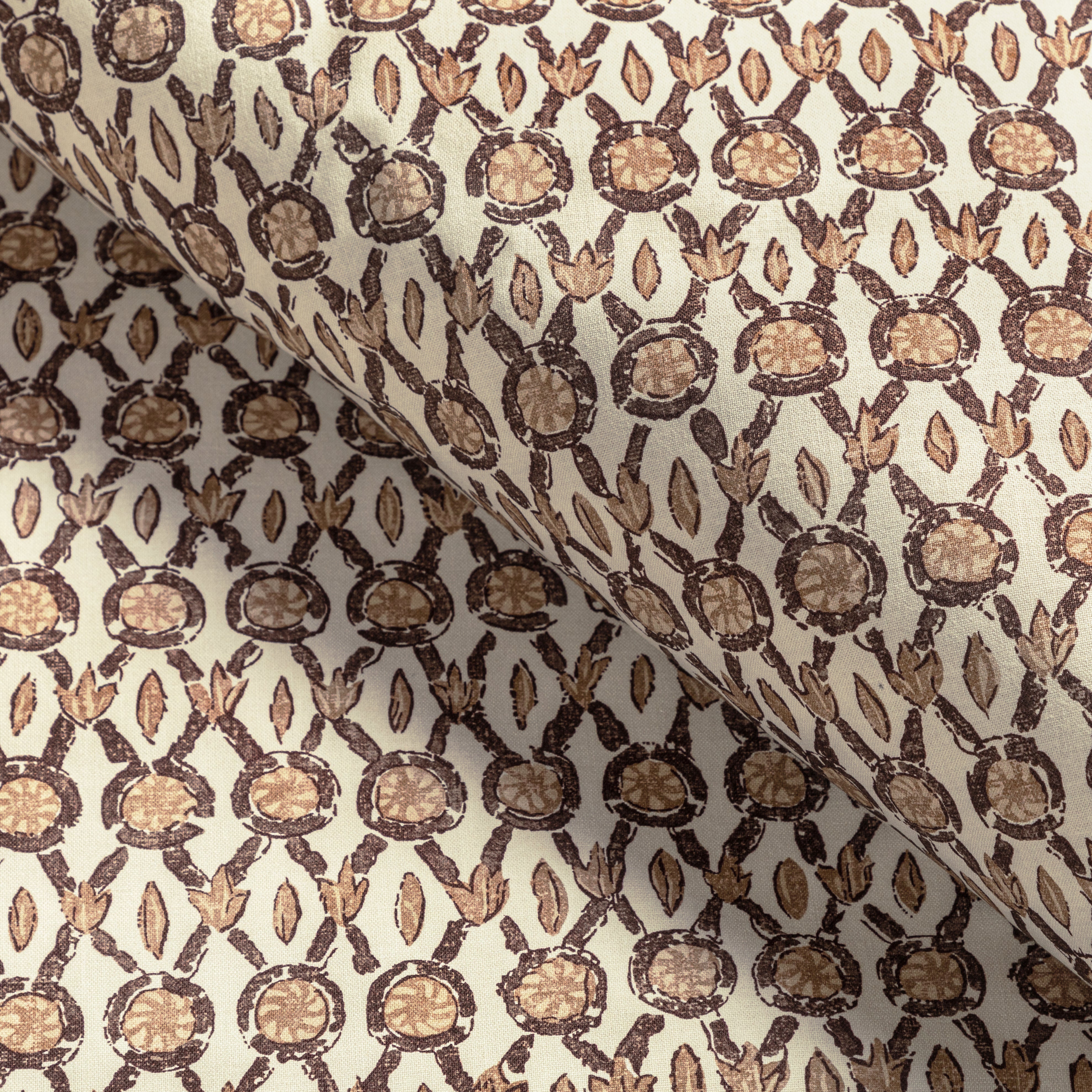 Galon Print - Mocha - Brunschwig & Fils Fabric
