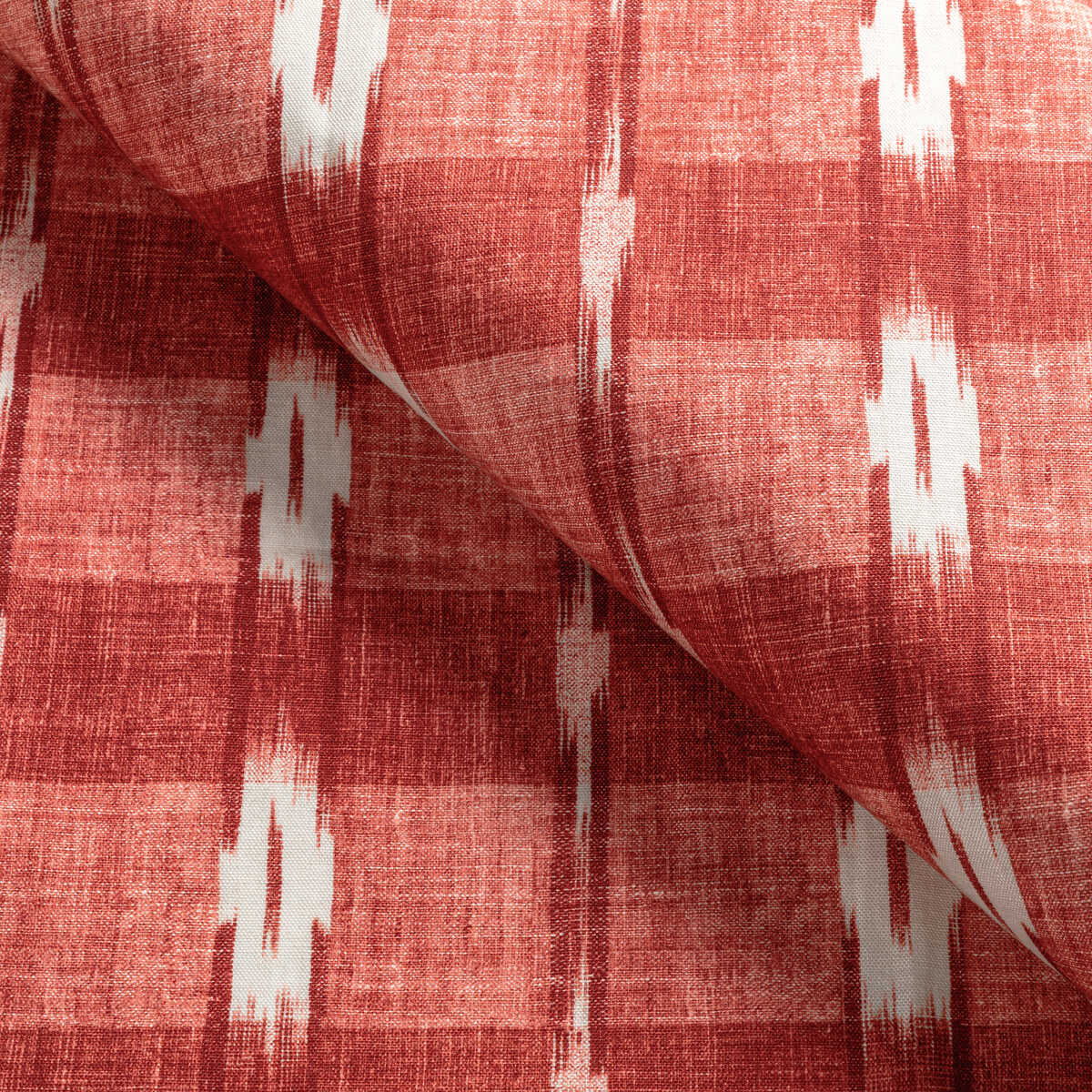 Girard Print - Red - BRUNSCHWIG & FILS Fabric