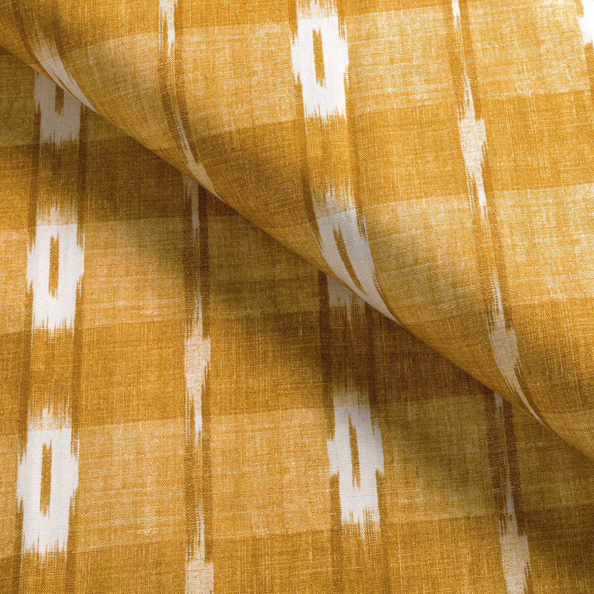 Girard Print - Gold - BRUNSCHWIG & FILS Fabric