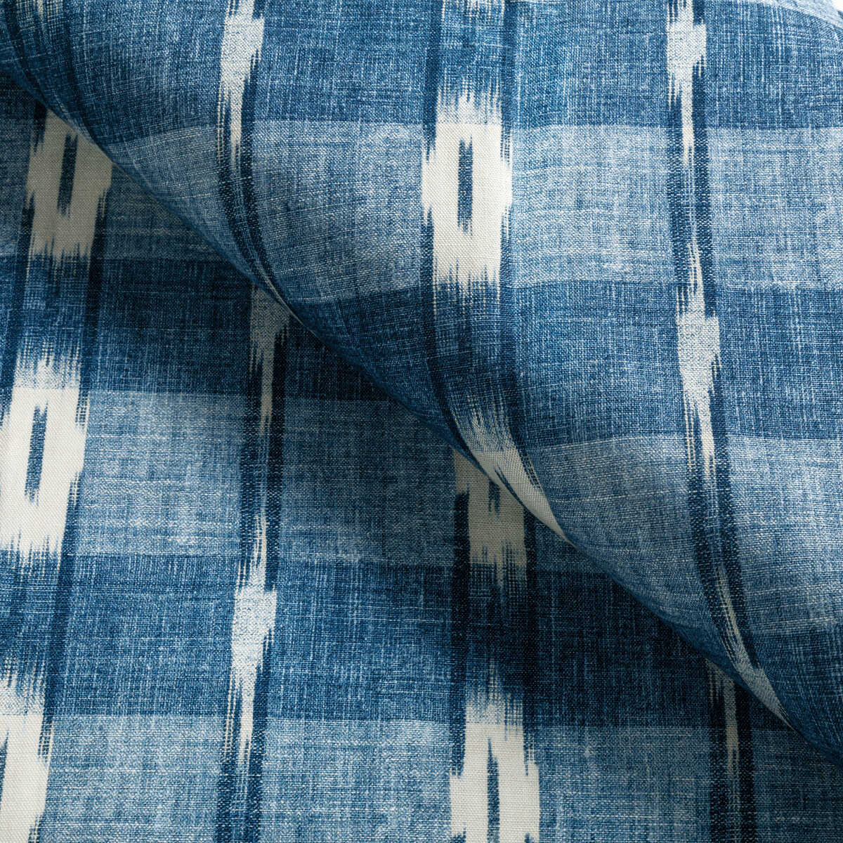 Girard Print - Indigo - BRUNSCHWIG & FILS Tela
