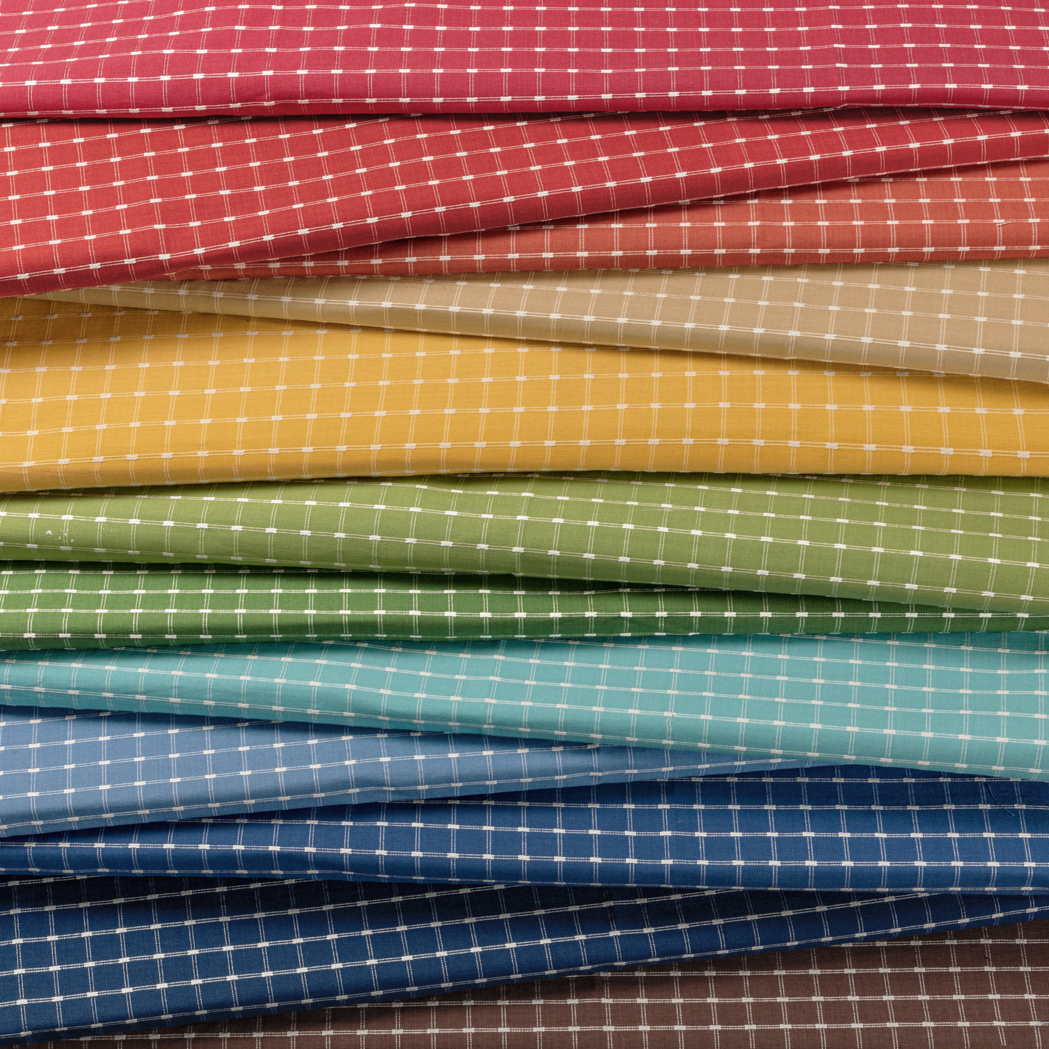 Lison Check - Leaf - Brunschwig & Fils Fabric