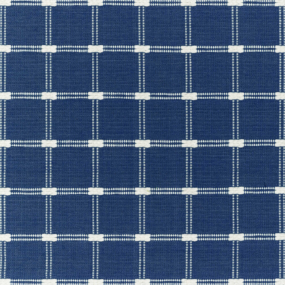 Lison Check - Navy - BRUNSCHWIG & FILS Fabric