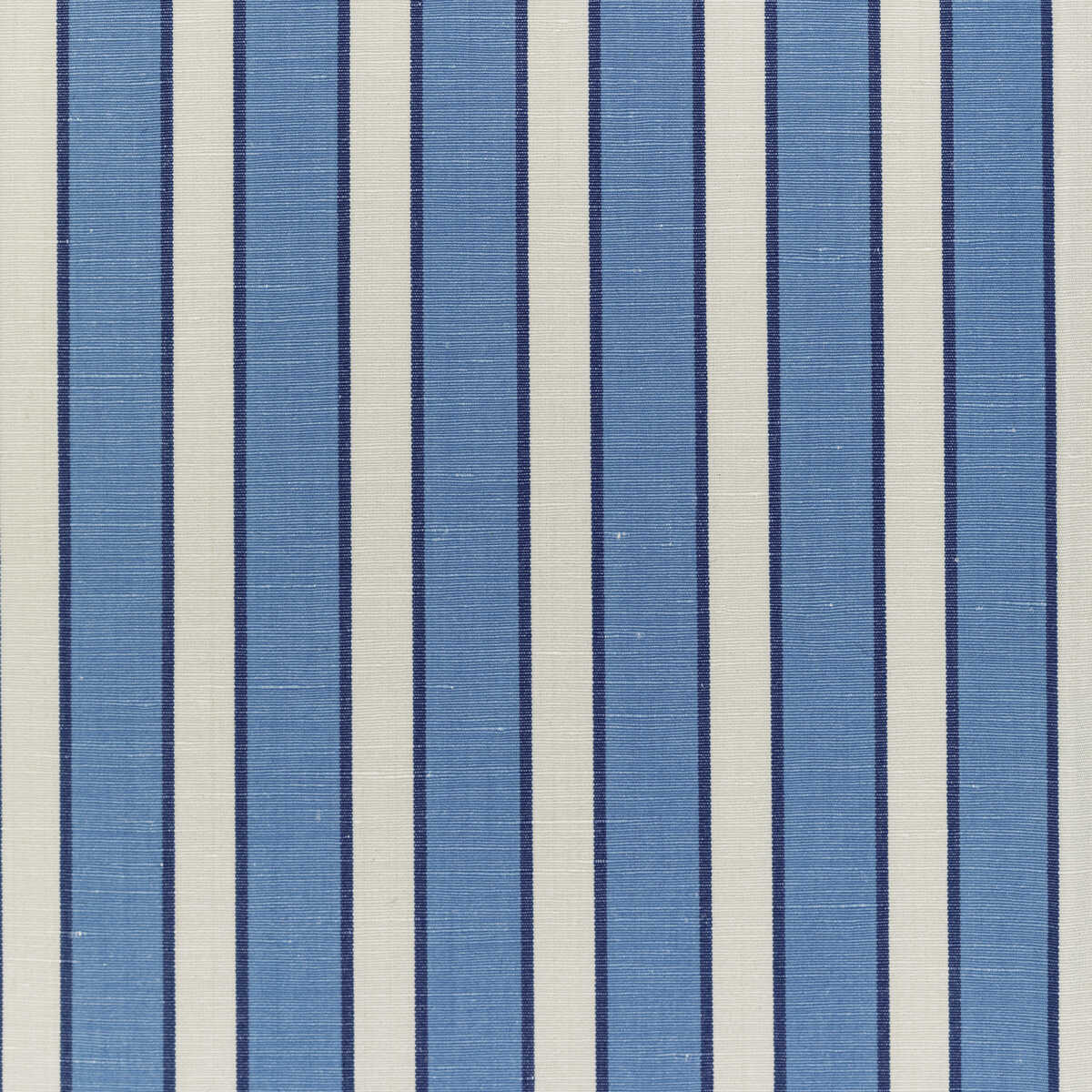 Rouen Stripe - Blue - BRUNSCHWIG & FILS Fabric