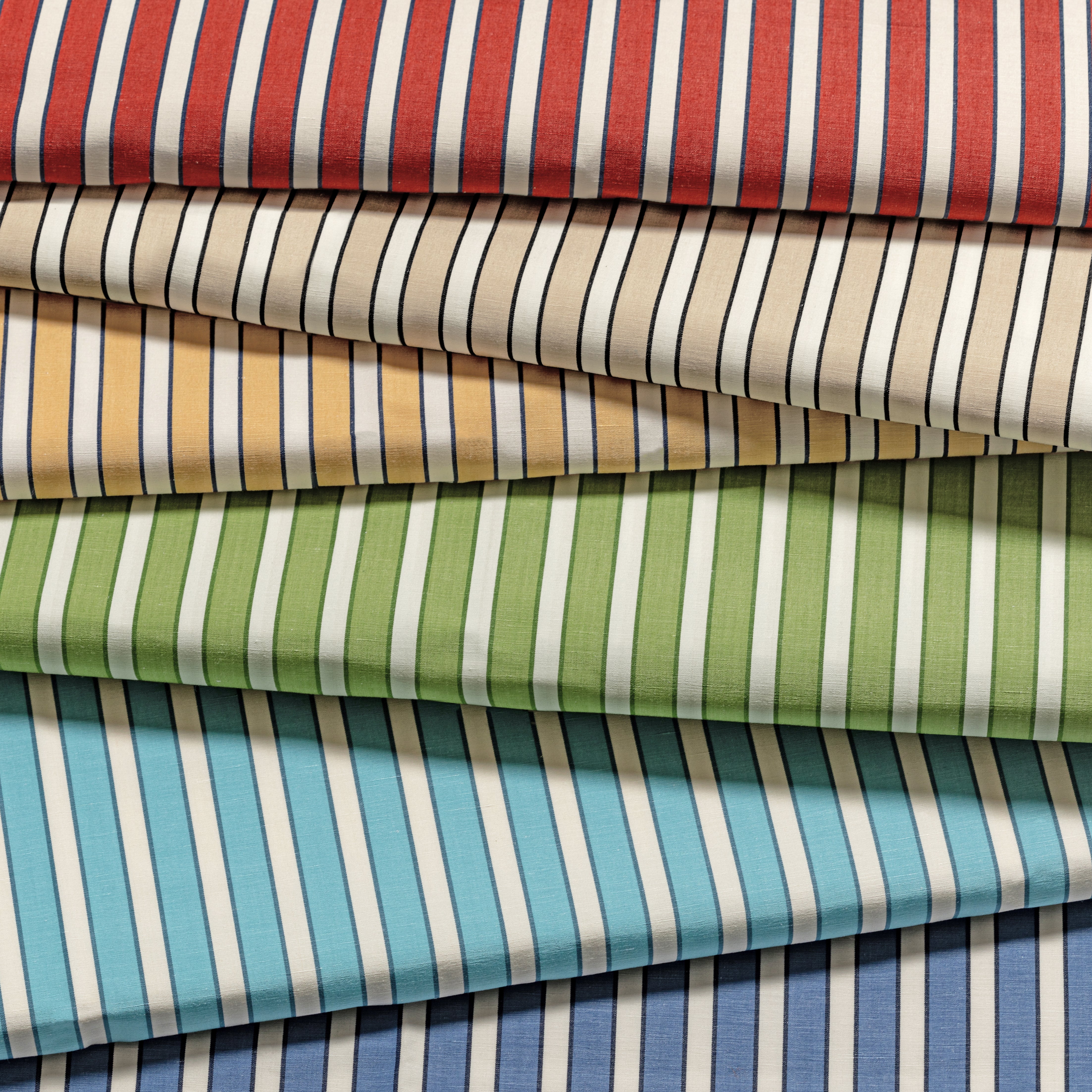 Rouen Stripe - Blue - Brunschwig & Fils Fabric