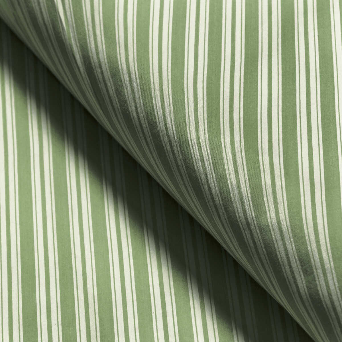 Selune Stripe - Green - BRUNSCHWIG & FILS Fabric