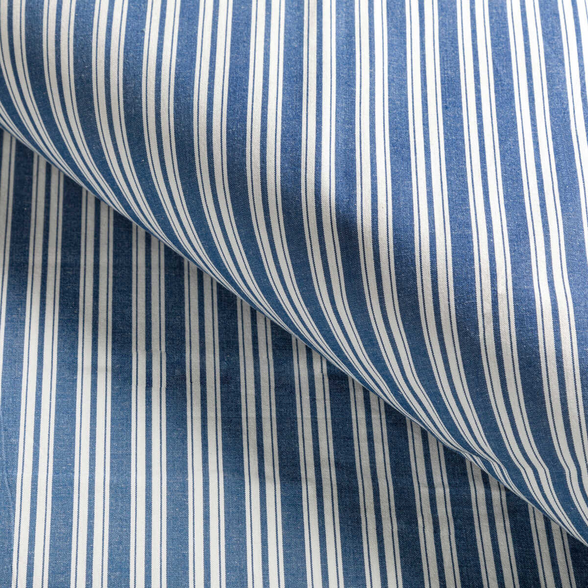 Selune Stripe - Blue - BRUNSCHWIG & FILS Fabric