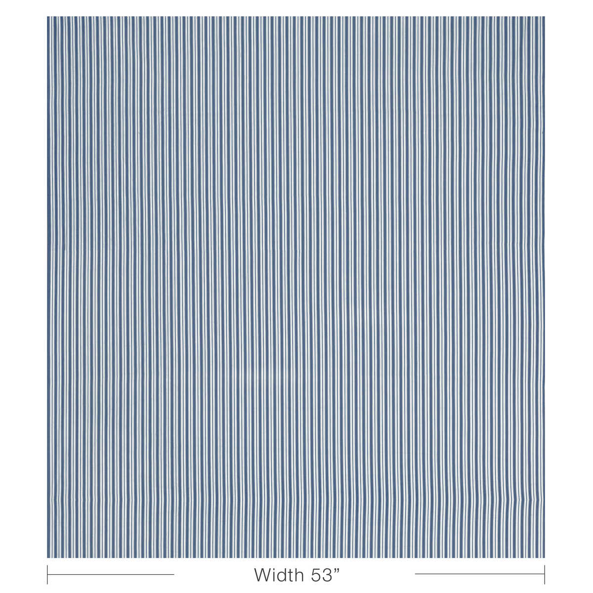 Selune Stripe - Blue - BRUNSCHWIG & FILS Fabric