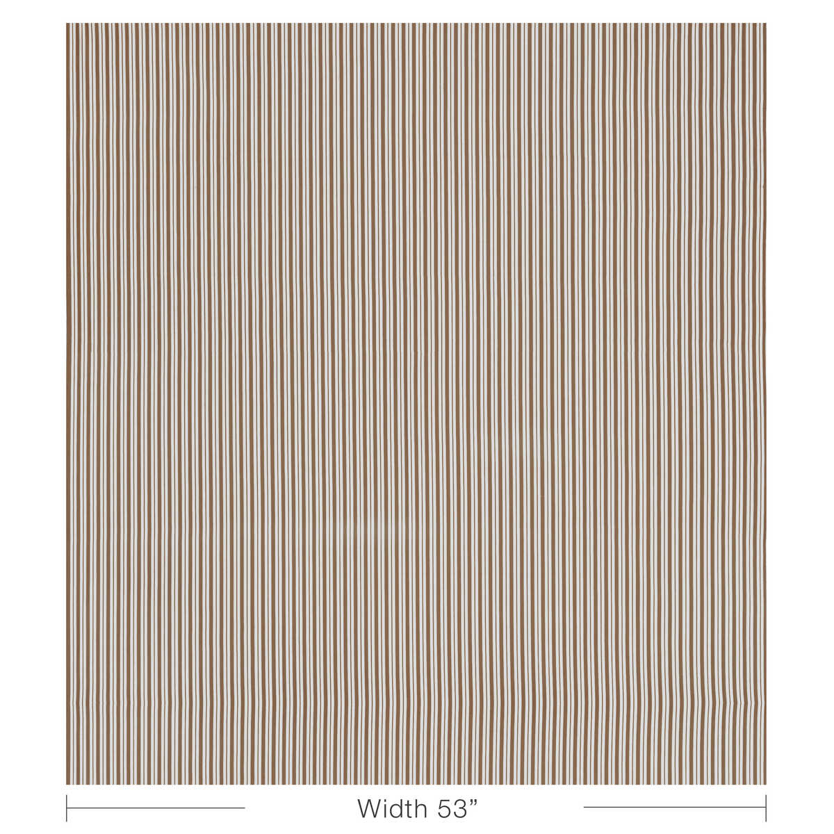 Selune Stripe - Brown - BRUNSCHWIG & FILS Tela