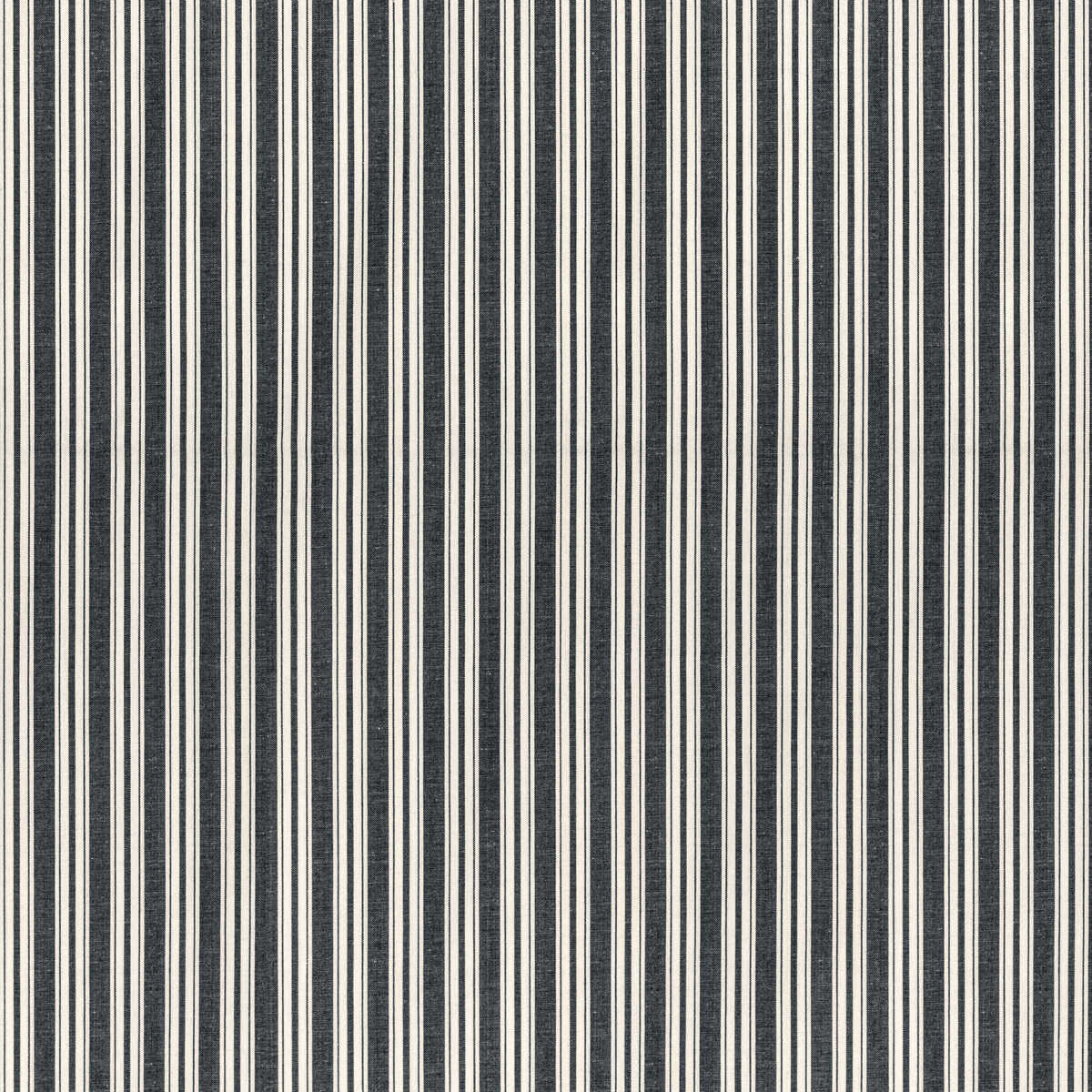 Selune Stripe - Noir - BRUNSCHWIG & FILS Fabric