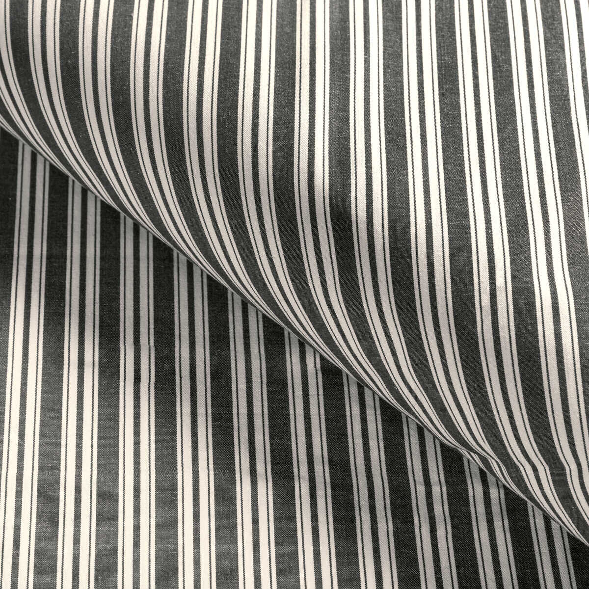 Selune Stripe - Noir - BRUNSCHWIG & FILS Fabric