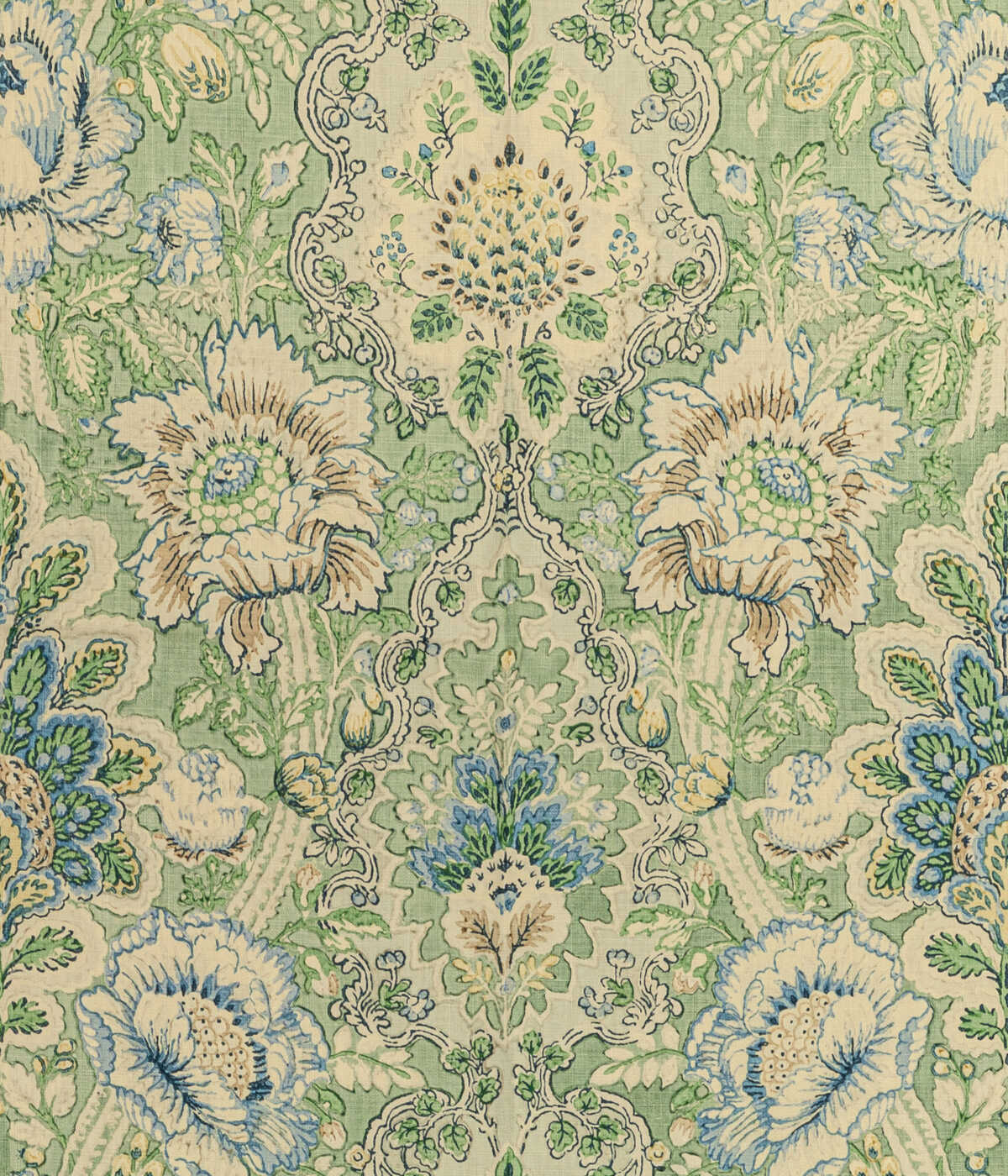 Carvallo Print - Celery - BRUNSCHWIG & FILS Tela
