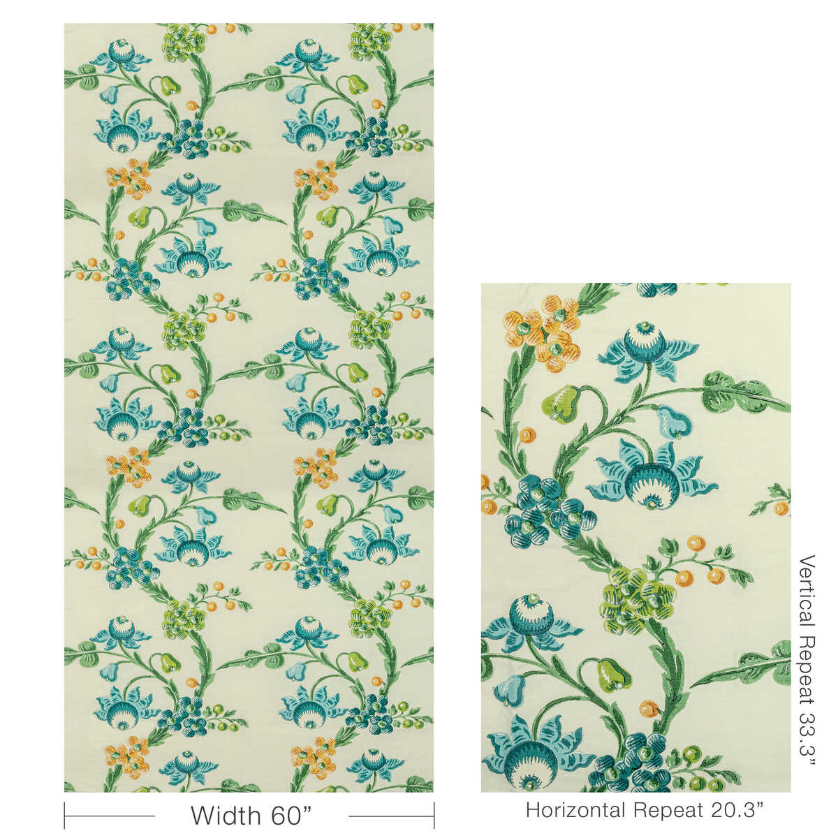 Le Brun Print - Pool - BRUNSCHWIG & FILS Tela