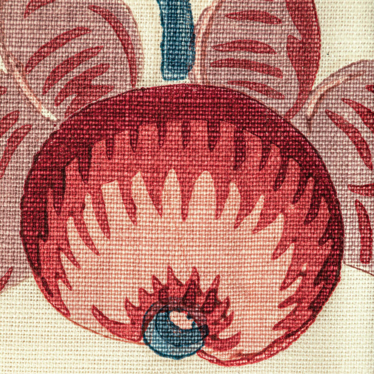 Le Brun Print - Raspberry - BRUNSCHWIG & FILS Tela