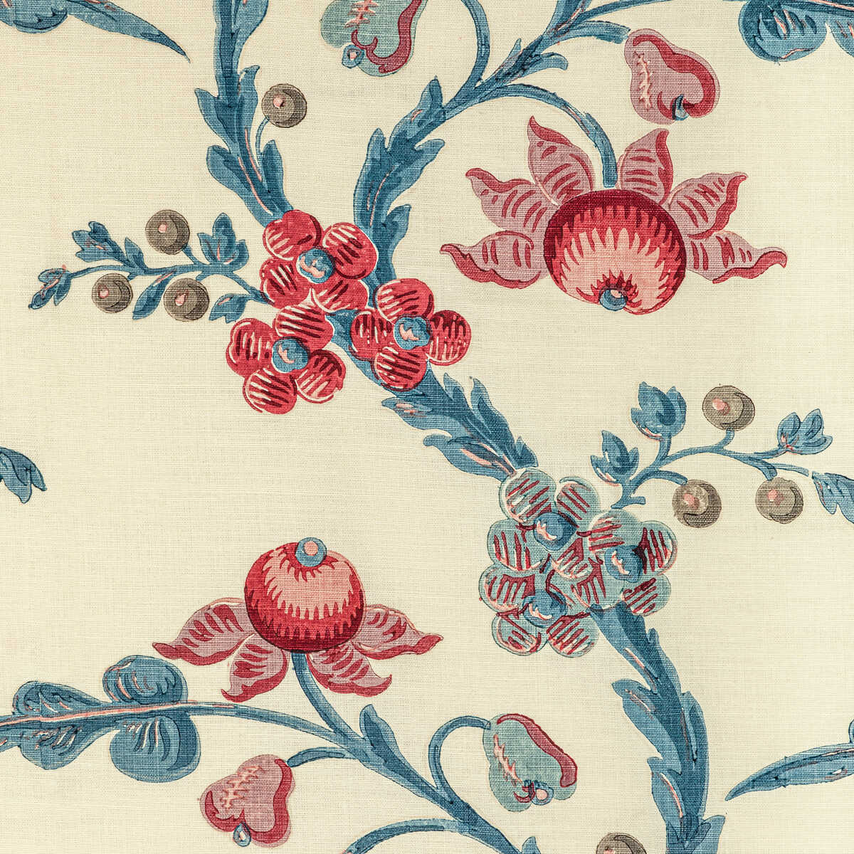 Le Brun Print - Raspberry