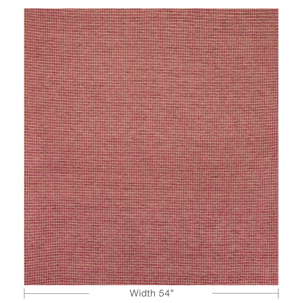 Landiers Texture - Red - BRUNSCHWIG & FILS Fabric
