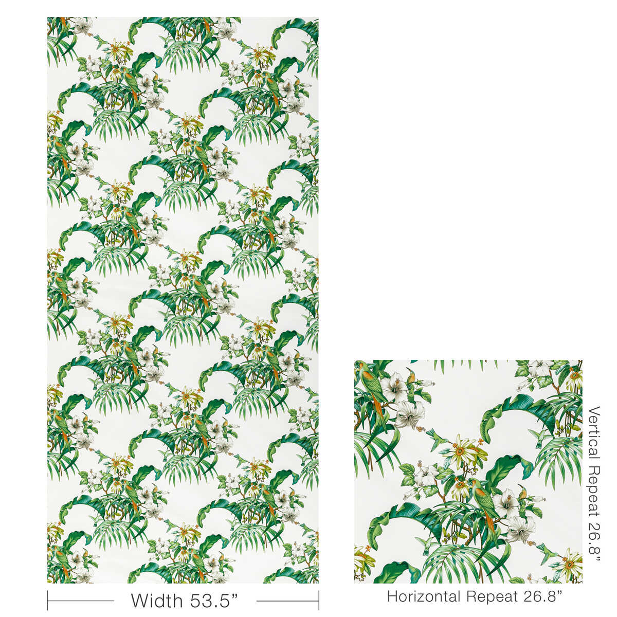 Anima Print - Leaf - BRUNSCHWIG & FILS Fabric