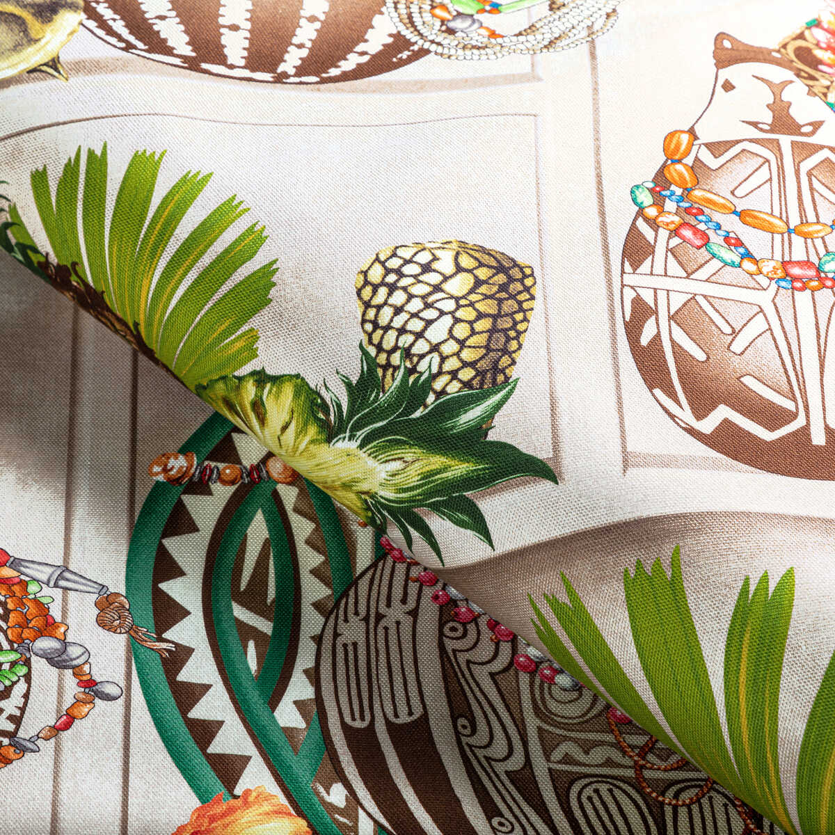 Maizan Print - Calypso - BRUNSCHWIG & FILS Fabric