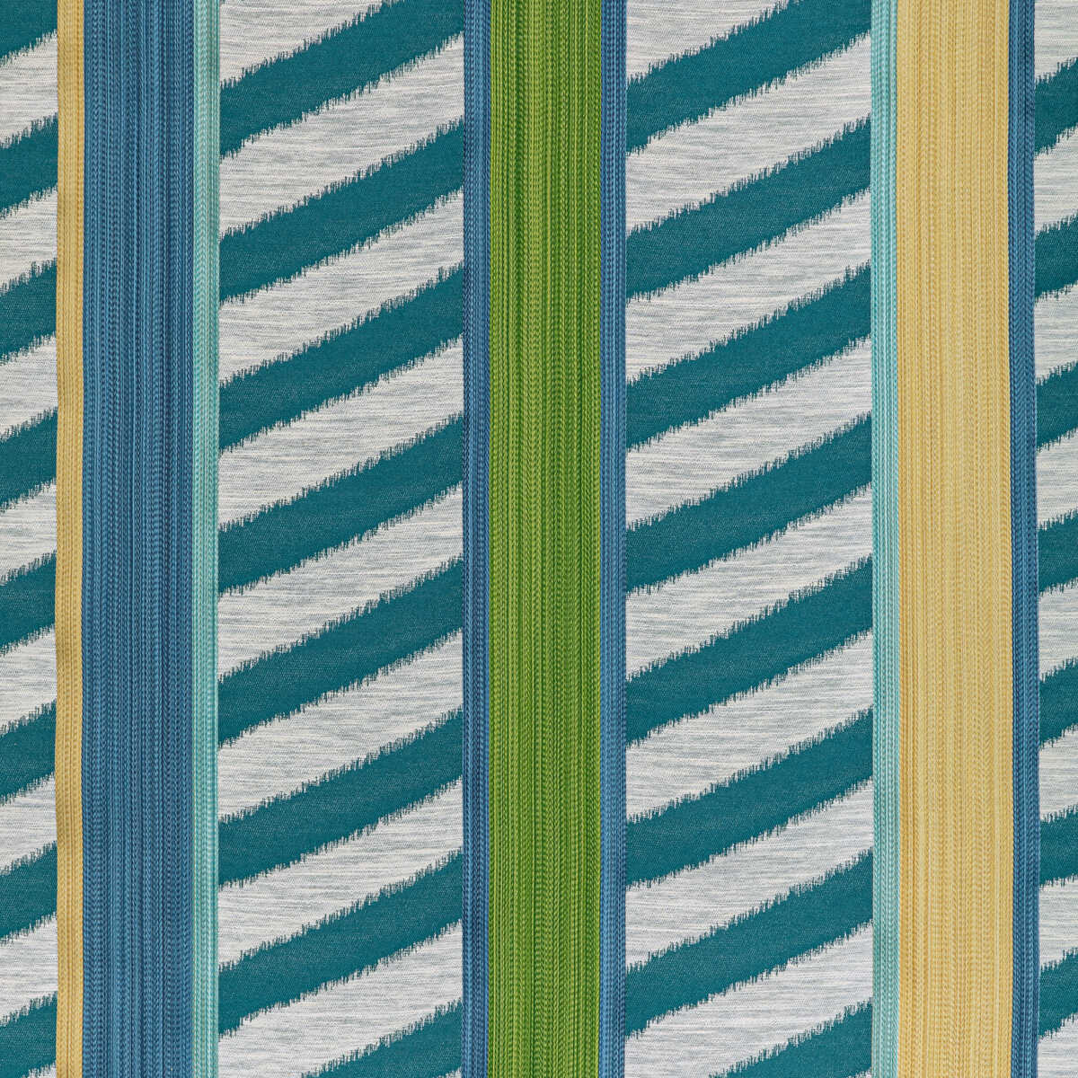 Mnemba Woven - Teal - BRUNSCHWIG & FILS Fabric