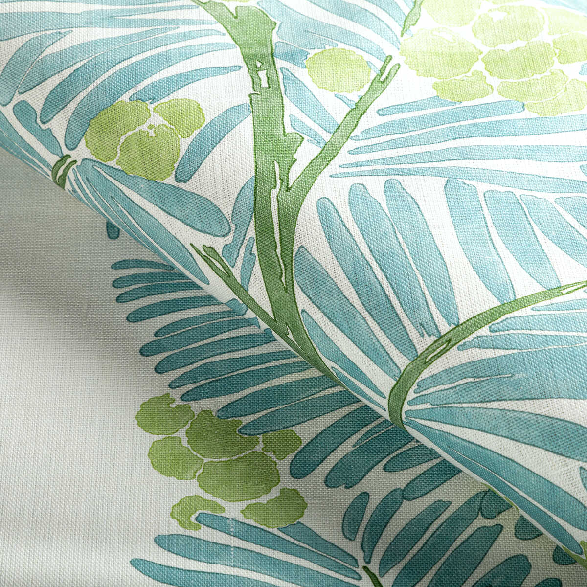 Palmar Print - Lake - BRUNSCHWIG & FILS Fabric